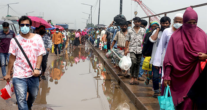 গত ১ সপ্তাহে ঢাকায় সংক্রমণ বেড়েছে ১১৪ শতাংশ