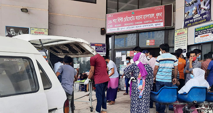 করোনা: ২৪ ঘন্টায় খুলনা বিভাগে সর্বোচ্চ ৭১ মৃত্যু